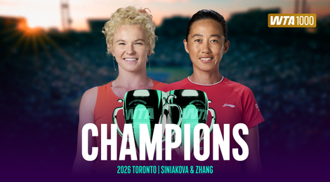Siniakova/Zhang champions Toronto