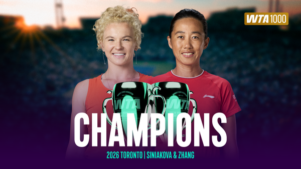 Siniakova/Zhang champions Toronto
