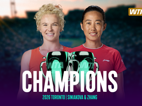 Siniakova/Zhang champions Toronto