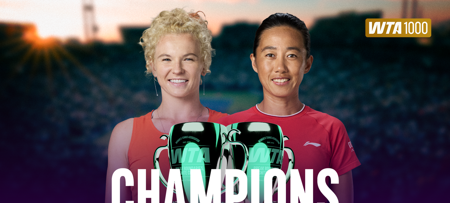 Siniakova/Zhang champions Toronto
