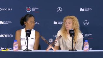Katerina Siniakova and Shuai Zhang on adapting to defeat a draw packed with Grand Slam champions
