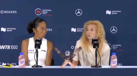 Katerina Siniakova and Shuai Zhang on adapting to defeat a draw packed with Grand Slam champions