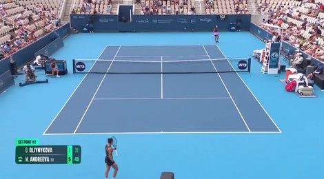 Andreeva moves into Cincinnati third round by dropping just one game
