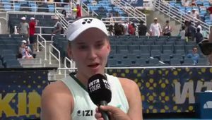 First-serve precision and relentless depth set the tone for Elena Rybakina
