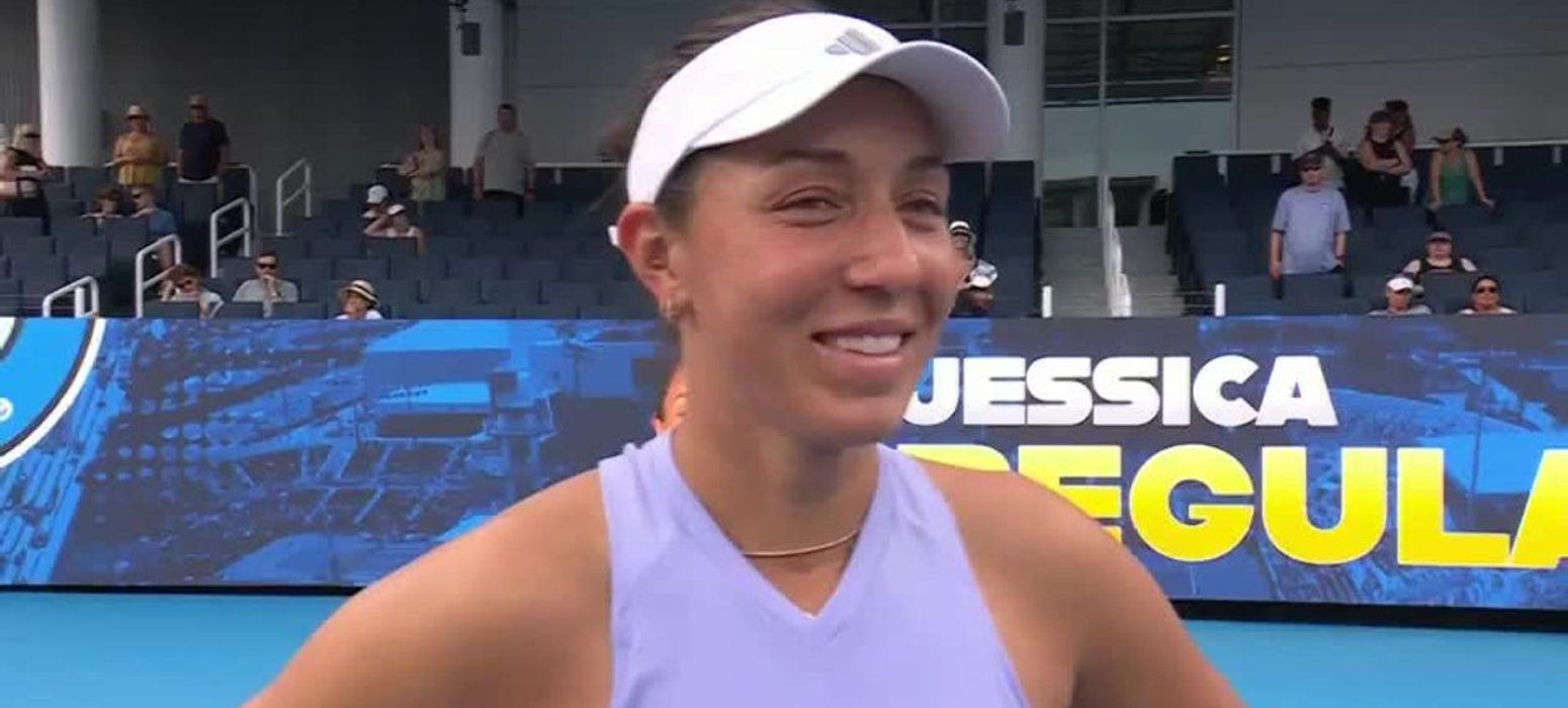 Problem-solving from the baseline guides Jessica Pegula past a tricky opponent