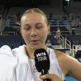 CINCINNATI - POST-MATCH INTERVIEW - R32 - AMANDA ANISIMOVA_Digital Download_m51586
