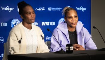 Venus Williams Serena Williams, Day 7 Cincinnati