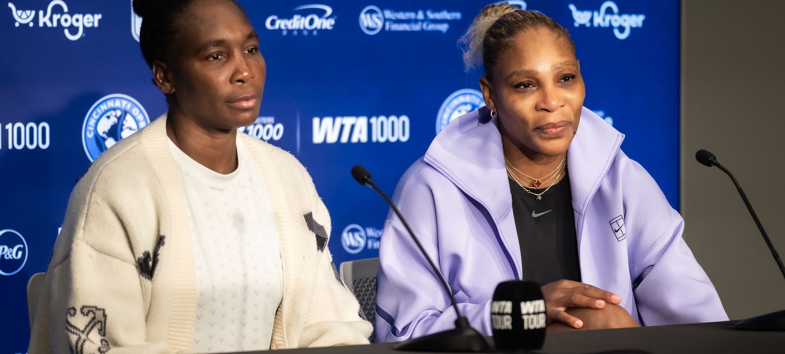 Venus Williams Serena Williams, Day 7 Cincinnati