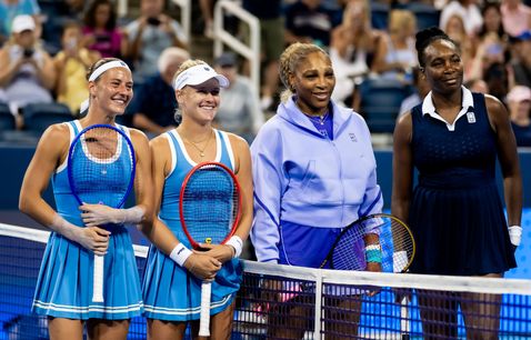 Marta Kostyuk, Peyton Stearns, Serena Williams, Venus Williams Cincinnati 2026