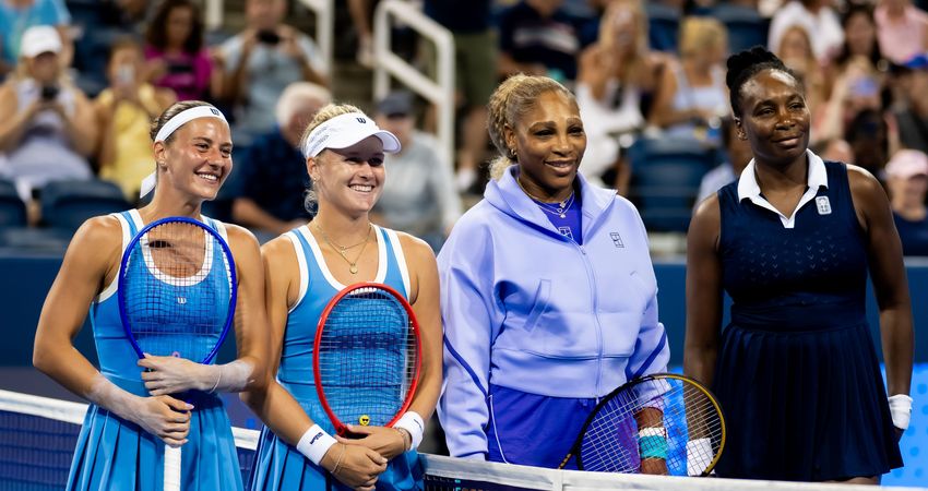 Marta Kostyuk, Peyton Stearns, Serena Williams, Venus Williams Cincinnati 2026