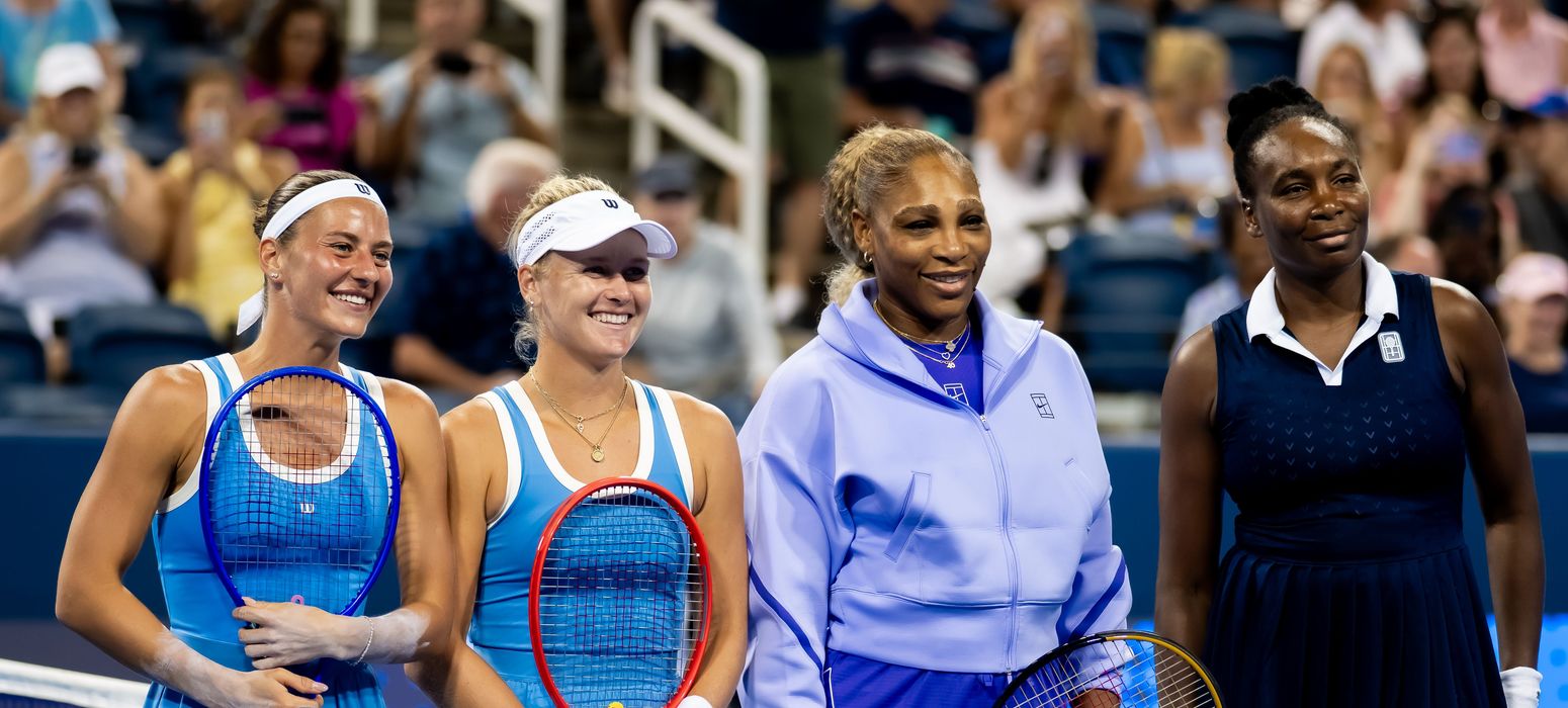 Marta Kostyuk, Peyton Stearns, Serena Williams, Venus Williams Cincinnati 2026