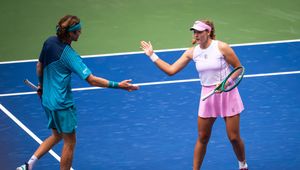 Mirra Andreeva and Andrey Rublev, US Open 2026