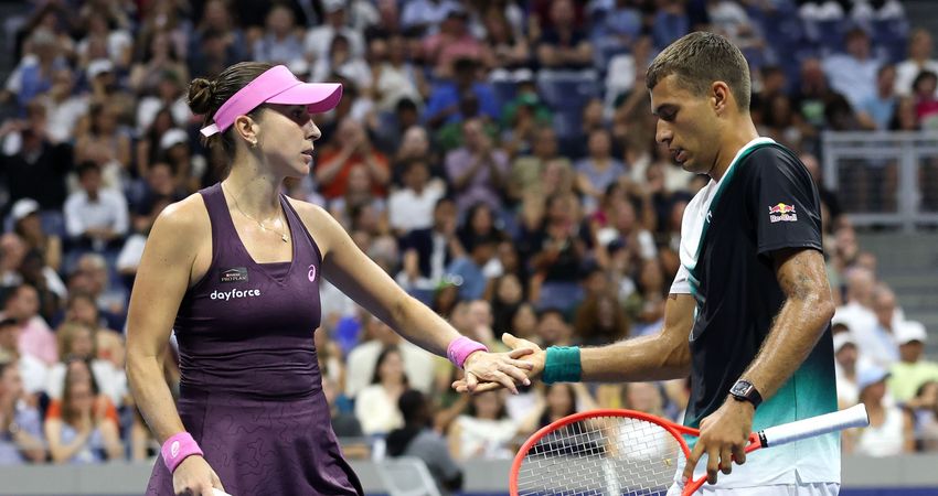 Belinda Bencic and Flavio Cobolli, US Open 2026