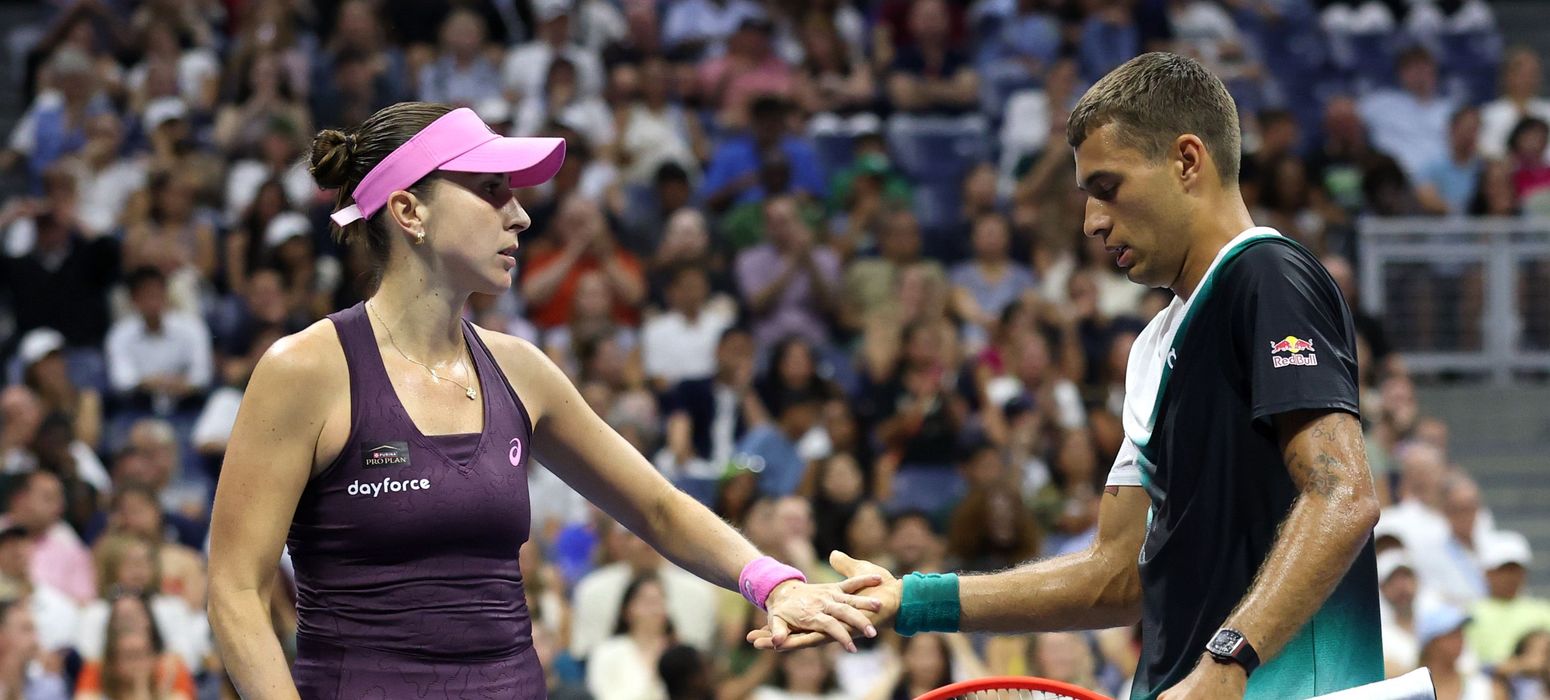 Belinda Bencic and Flavio Cobolli, US Open 2026