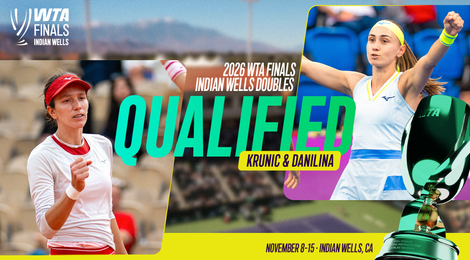 WTA Finals qualified: Krunic and Danilina