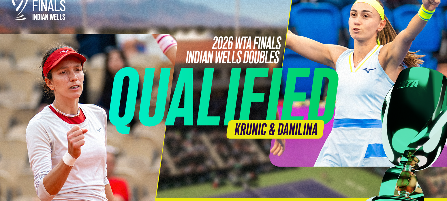 WTA Finals qualified: Krunic and Danilina