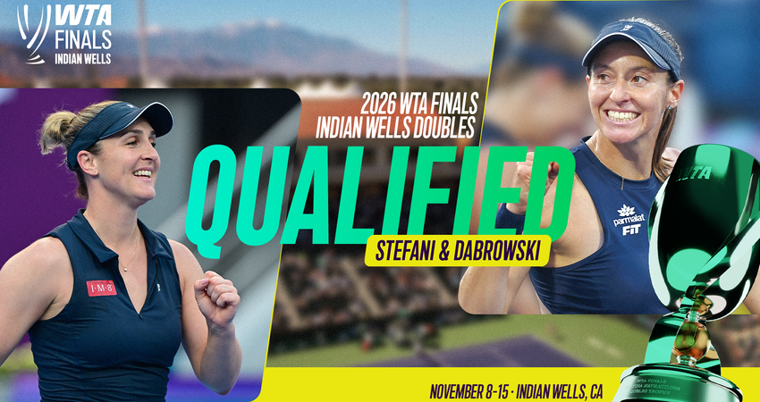 WTA Finals qualified: Stefani and Dabrowski