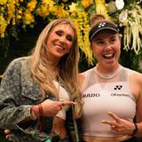 Charlotte Flair x linda noskova us open 2026