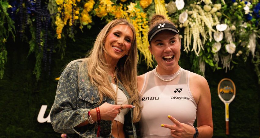 Charlotte Flair x linda noskova us open 2026