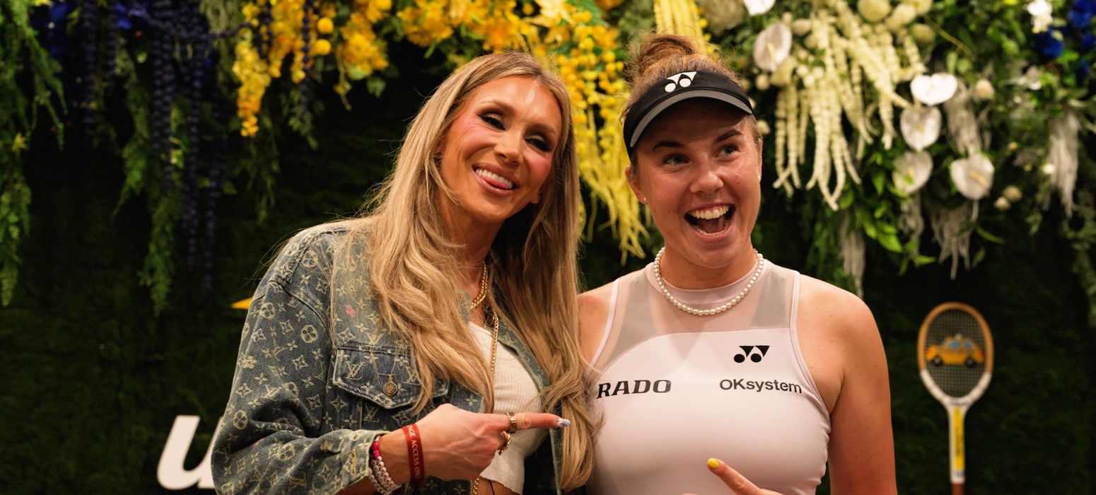 Charlotte Flair x linda noskova us open 2026