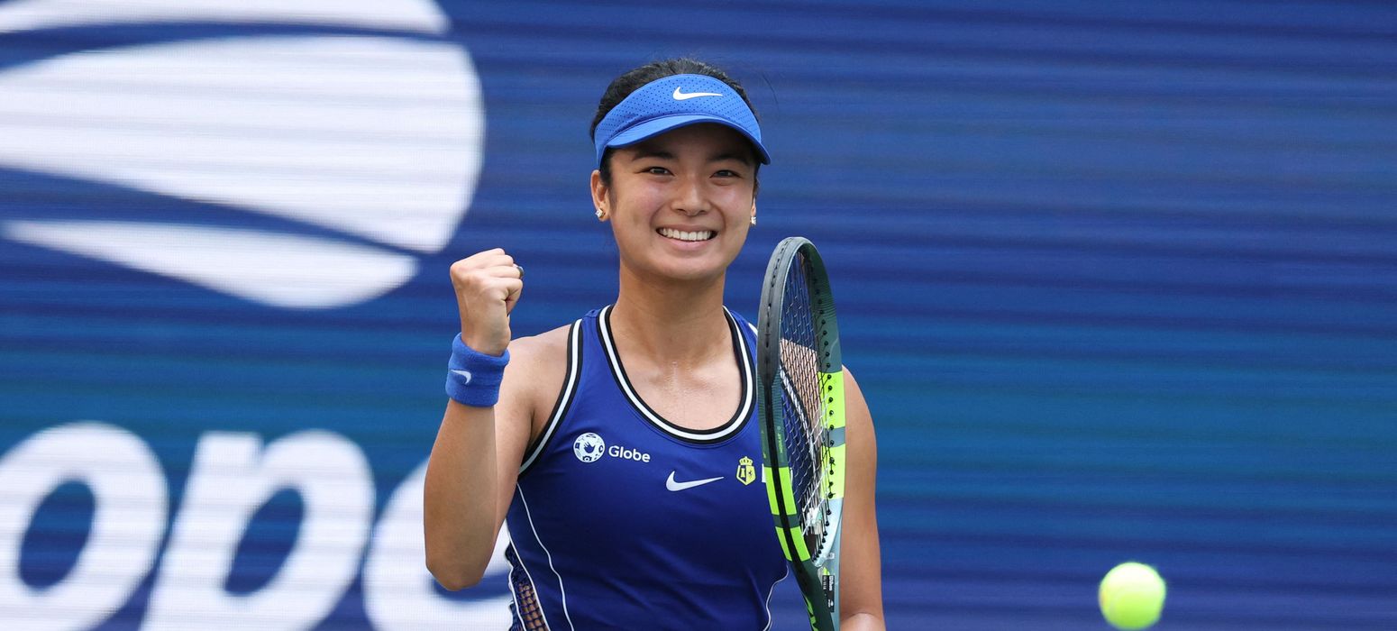 Alex Eala, 2026 US Open Round 2 (Getty)