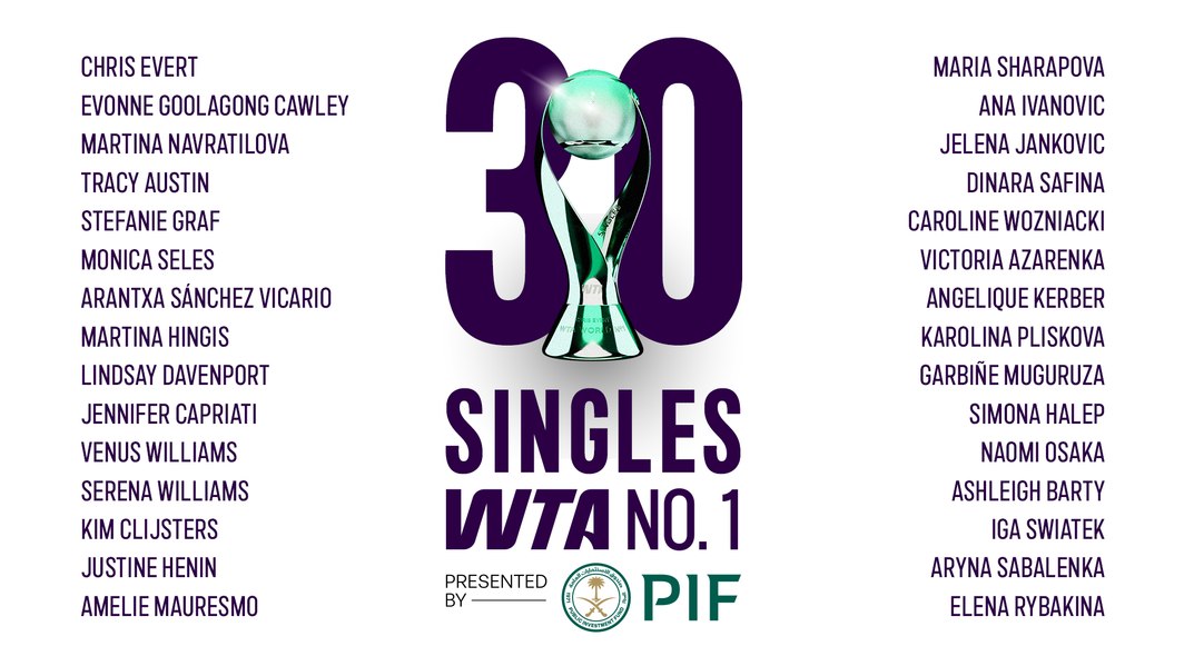 30 WTA World No.1s-16x9