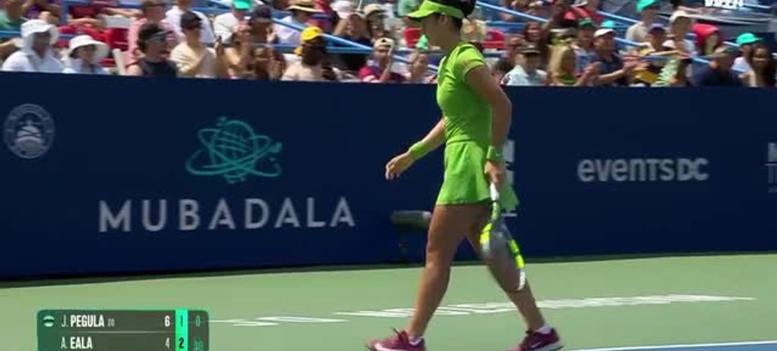 Full match replay: Eala outduels Pegula in three-set Washington final