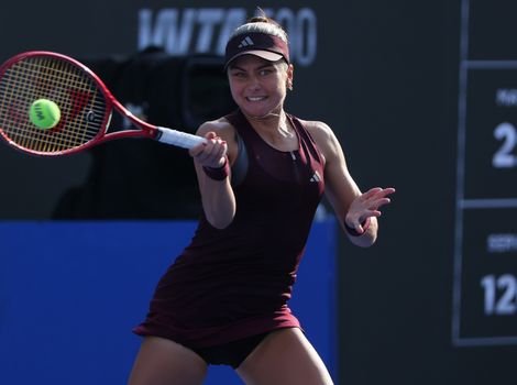 Iva Jovic, 2026 Guadalajara QF (Getty)