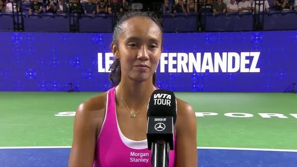 SINGAPORE - POST-MATCH INTERVIEW - R32 - LEYLAH FERNANDEZ_Digital Download_m52044