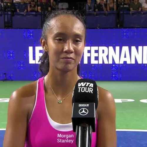 SINGAPORE - POST-MATCH INTERVIEW - R32 - LEYLAH FERNANDEZ_Digital Download_m52044
