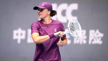 Iga Swiatek, China Open pre-event