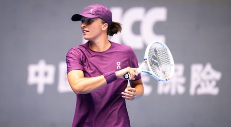 Iga Swiatek, China Open pre-event