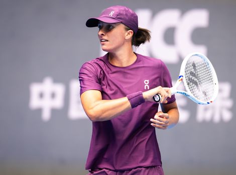 Iga Swiatek, China Open pre-event
