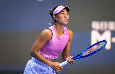 Qinwen Zheng, Sunday pre-event