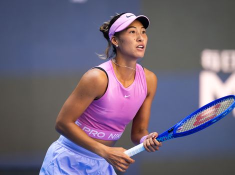 Qinwen Zheng, Sunday pre-event