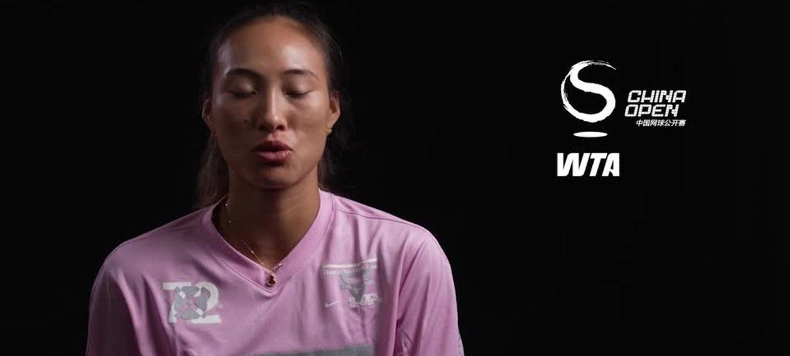 BEIJING - POST-MATCH INTERVIEW - R128 - QINWEN ZHENG_Digital Download_m52225