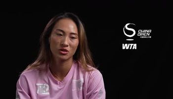 BEIJING - POST-MATCH INTERVIEW - R32 - QINWEN ZHENG_Digital Download_m52357