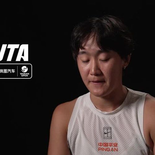 WUHAN - POST MATCH INTERVIEW - R64 - XIYU WANG - ENGLISH_Digital Download_m52528