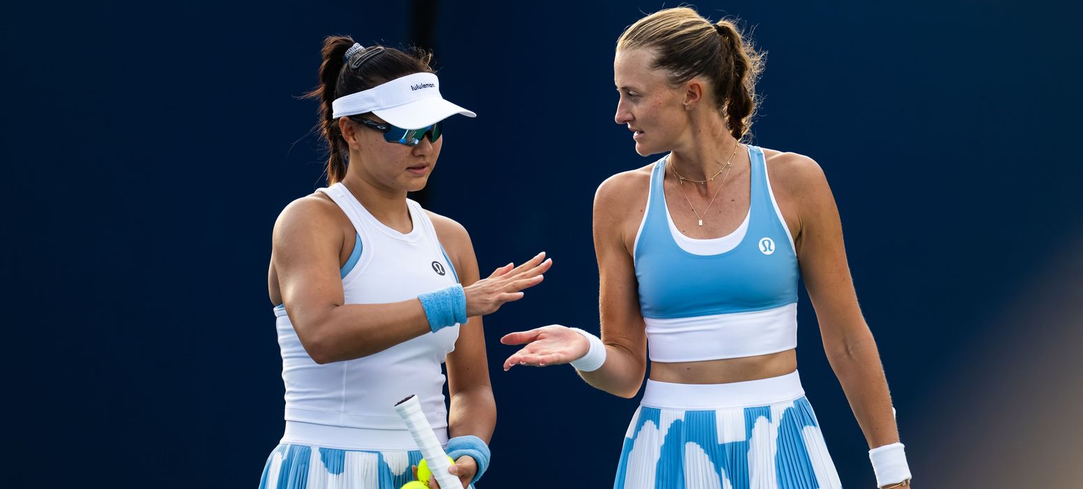 Kristina Mladenovic Hanyu_Guo, Day 5 US Open