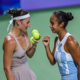 Marta Kostyuk and Leylah Fernandez, Ningbo 2026