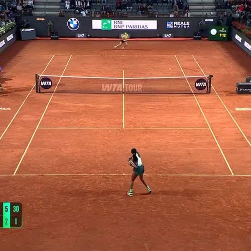 Full match replay: Gauff overcomes Andreeva in three-set Rome showdown