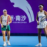 Janice Tjen and Venus Williams, Guangzhou 2026