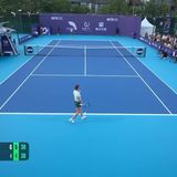 Liu saves two match points, denies Ruzic in 251 Guangzhou marathon