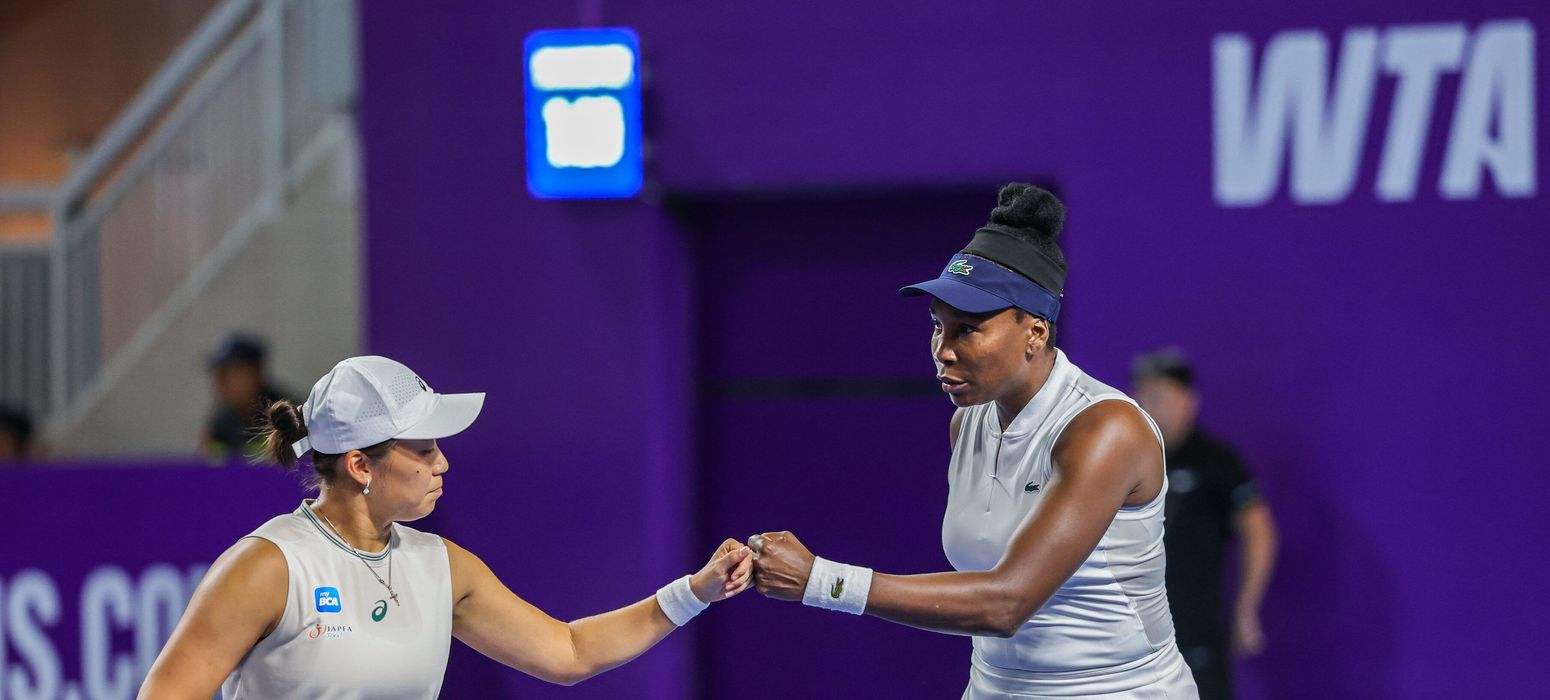 Janice Tjen and Venus Williams, Guangzhou 2026
