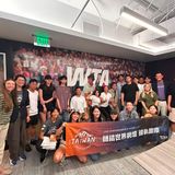 Taiwanese students, young professionals get tennis industry tutorial at WTA office