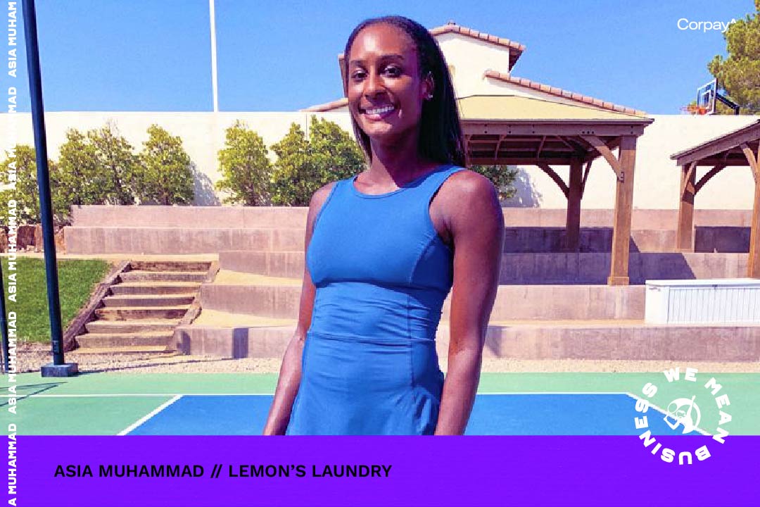 Asia Muhammad bringing a new style of fashion to tennis apparel