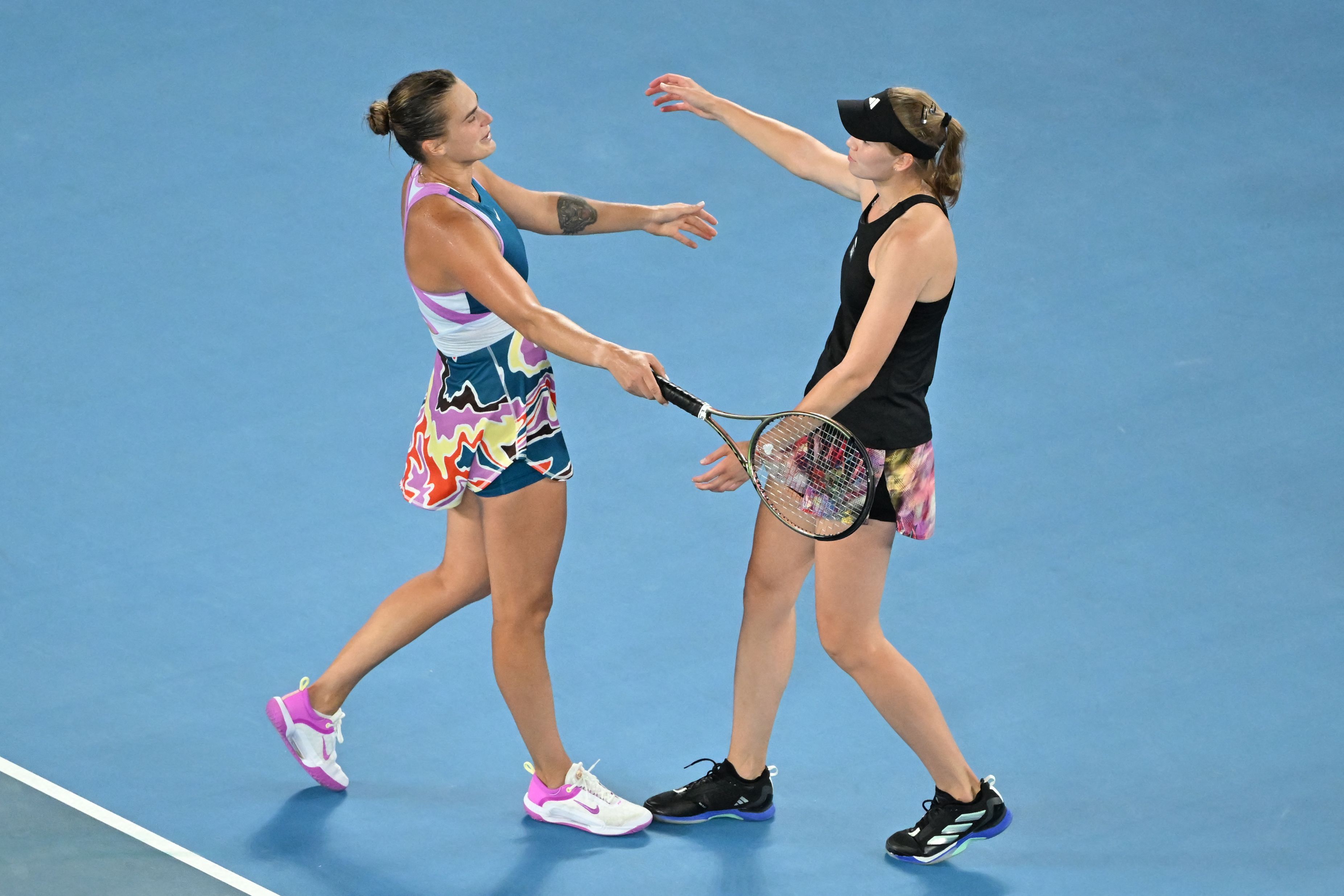 Image accompanying coverage of When the Kryptonite Strikes: Unpacking Rybakina's Hard-Court Mastery