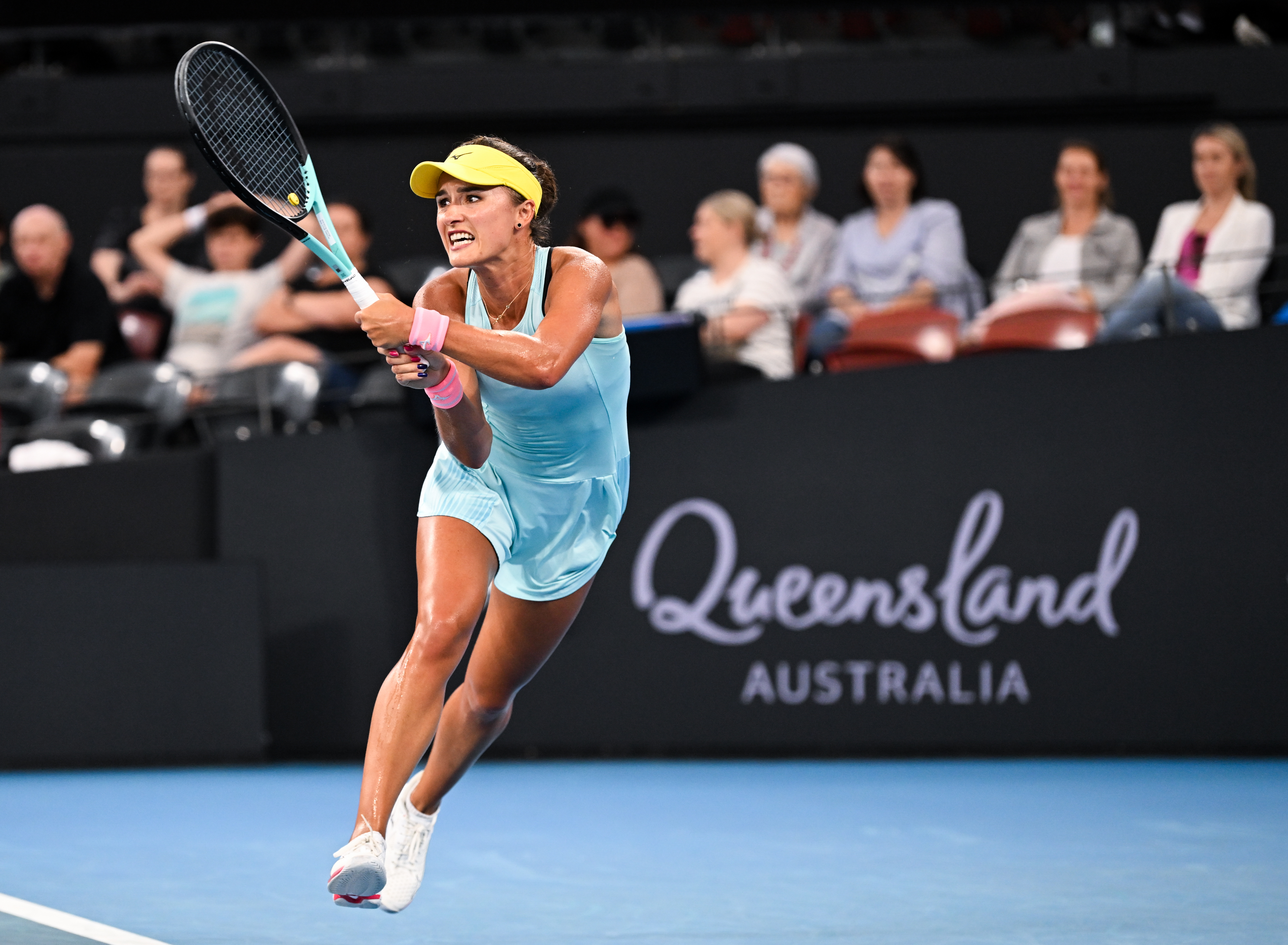 Aussie wild card Arina Rodionova stuns Kenin to make Brisbane Round of 16