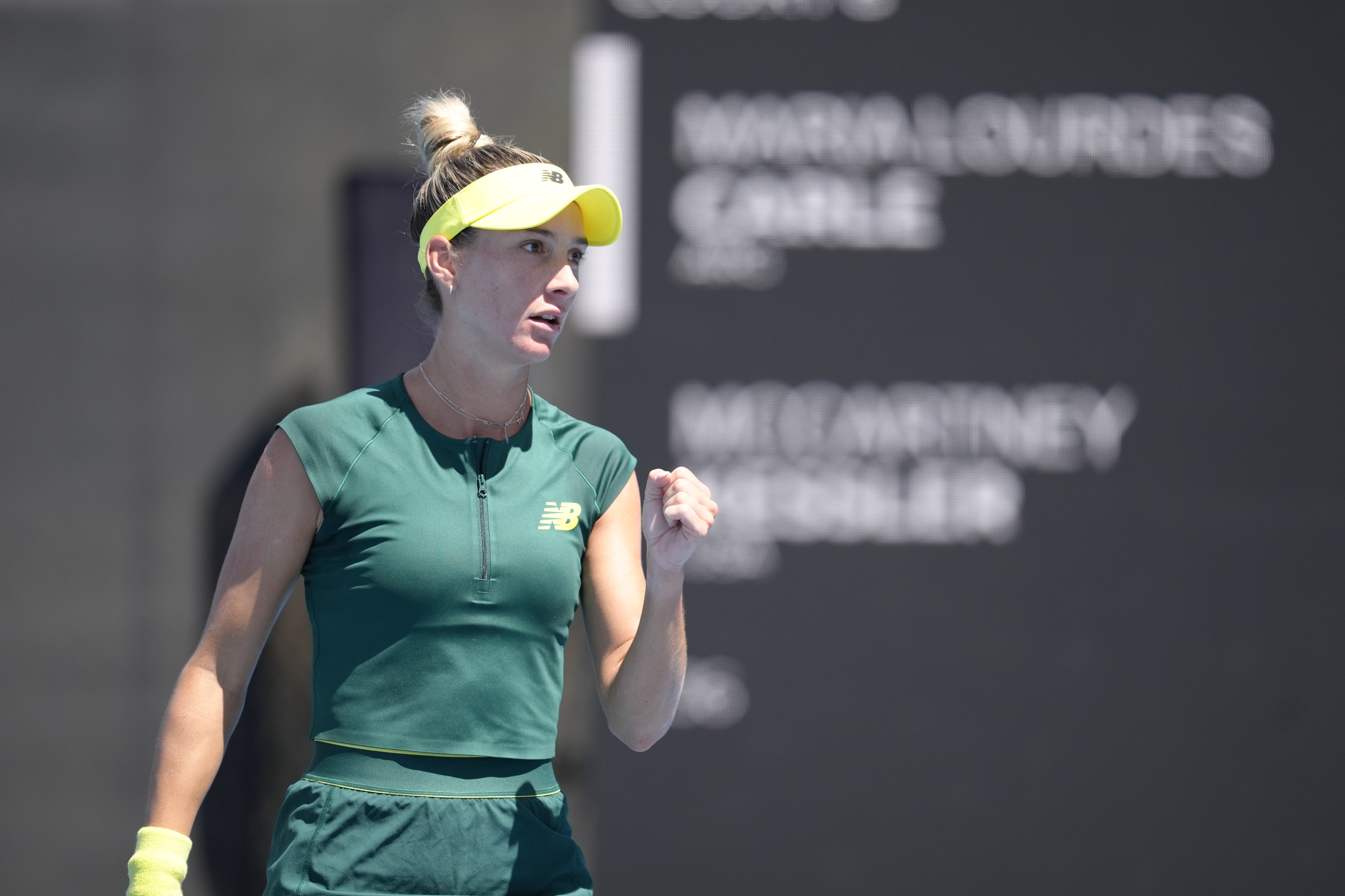 Kessler bests Carle in Hobart, makes second tour-level quarterfinal