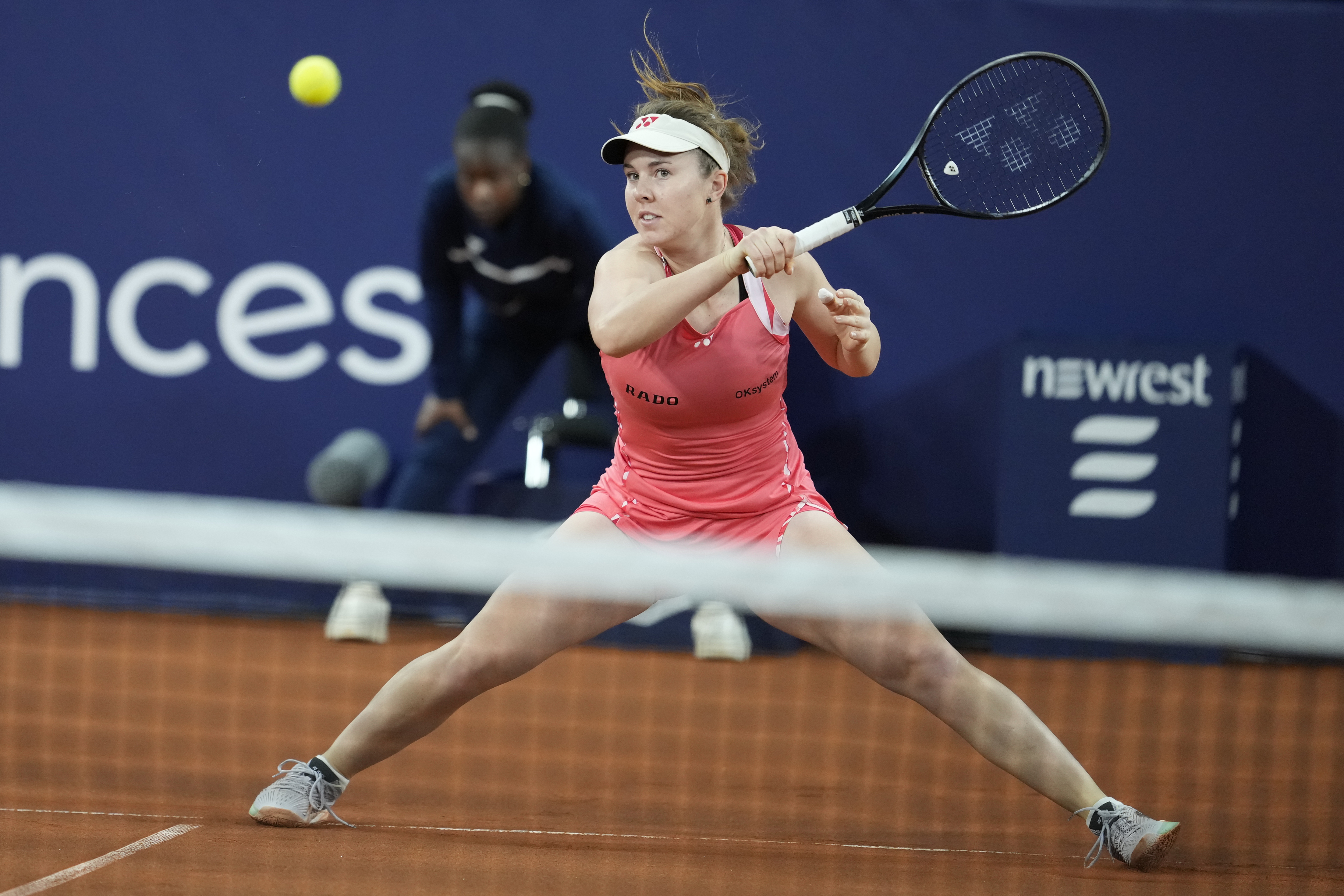 Noskova comes from a set and a break down to defeat Pera in Rouen